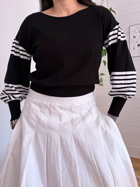 Sarah Pacini stripe sweater